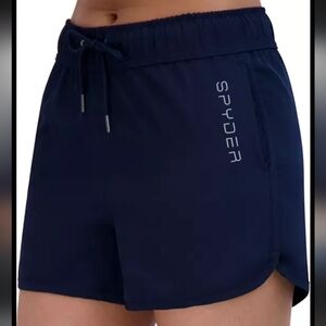 Spyder Women's Dark Blue Athletic Shorts